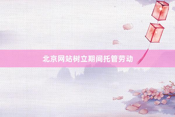 北京网站树立期间托管劳动